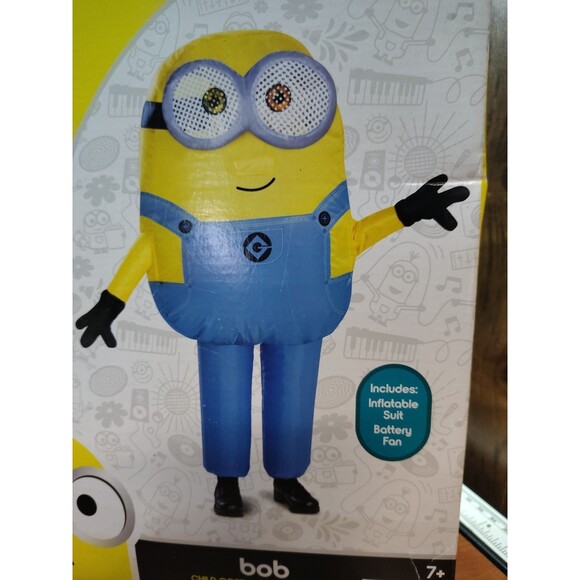 Bob Inflatable Minions Despicable Me Movie Halloween Child Costume - Picture 3 of 12